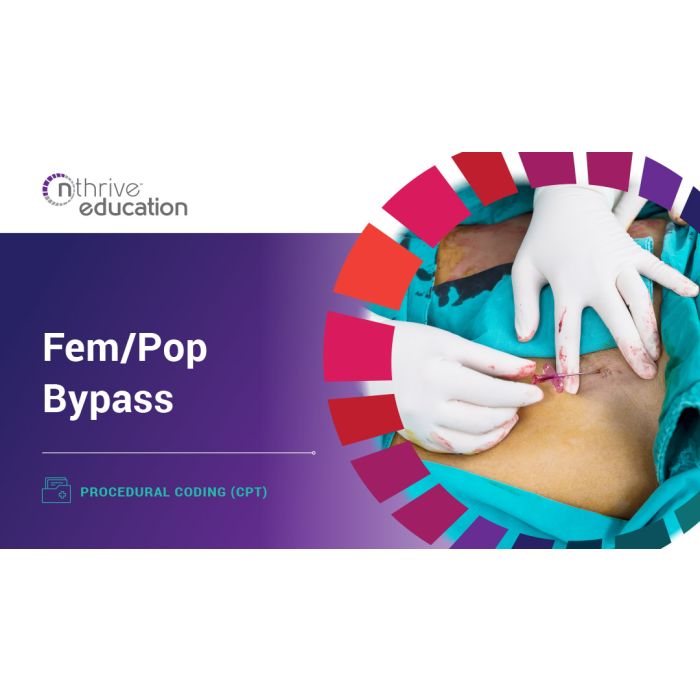 Fem pop bypass cpt code